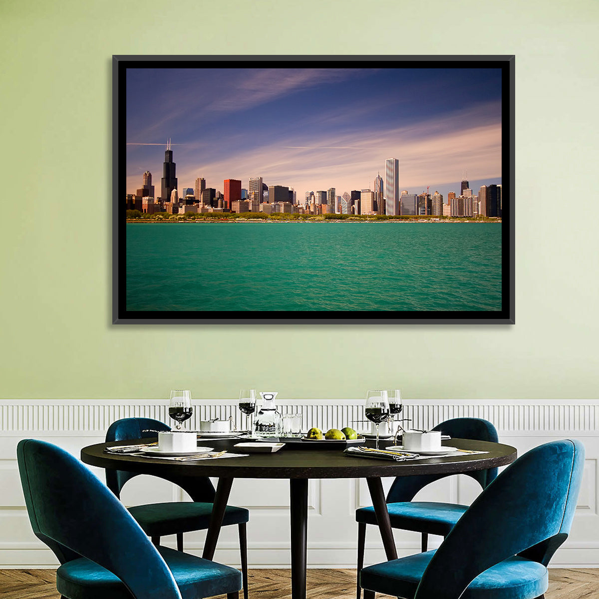 Chicago Skyline Wall Art