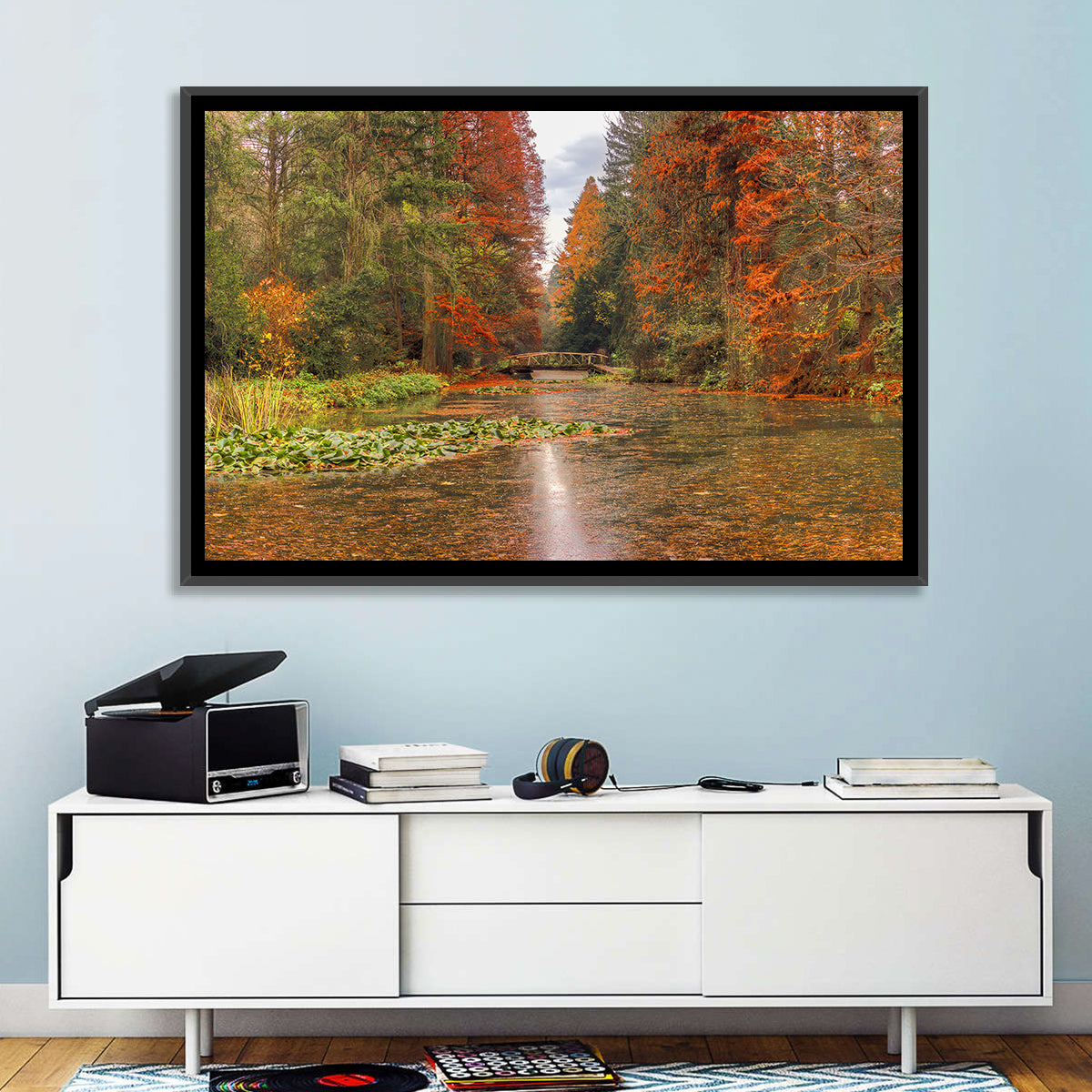 Simeria Arboretum Lake Wall Art