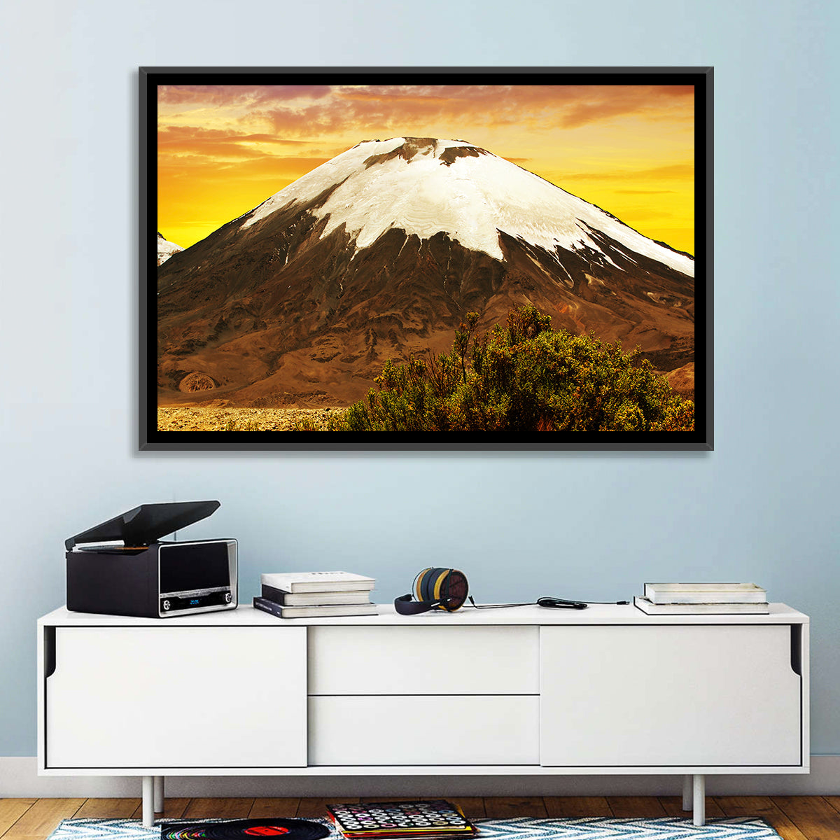 Parinacota Volcano Wall Art