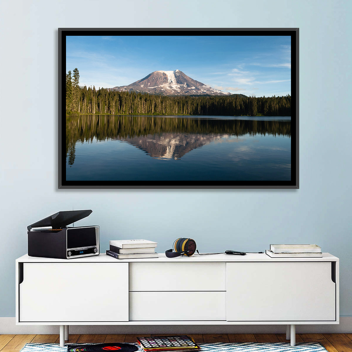 Mount Adams from Takhlakh Lake Wall Art