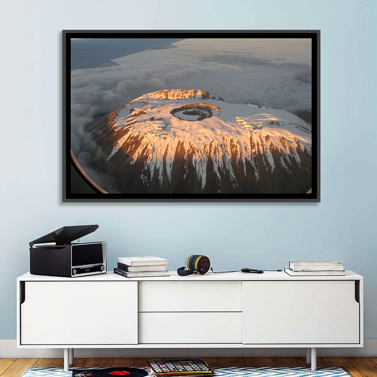 Kilimanjaro Sunset Wall Art