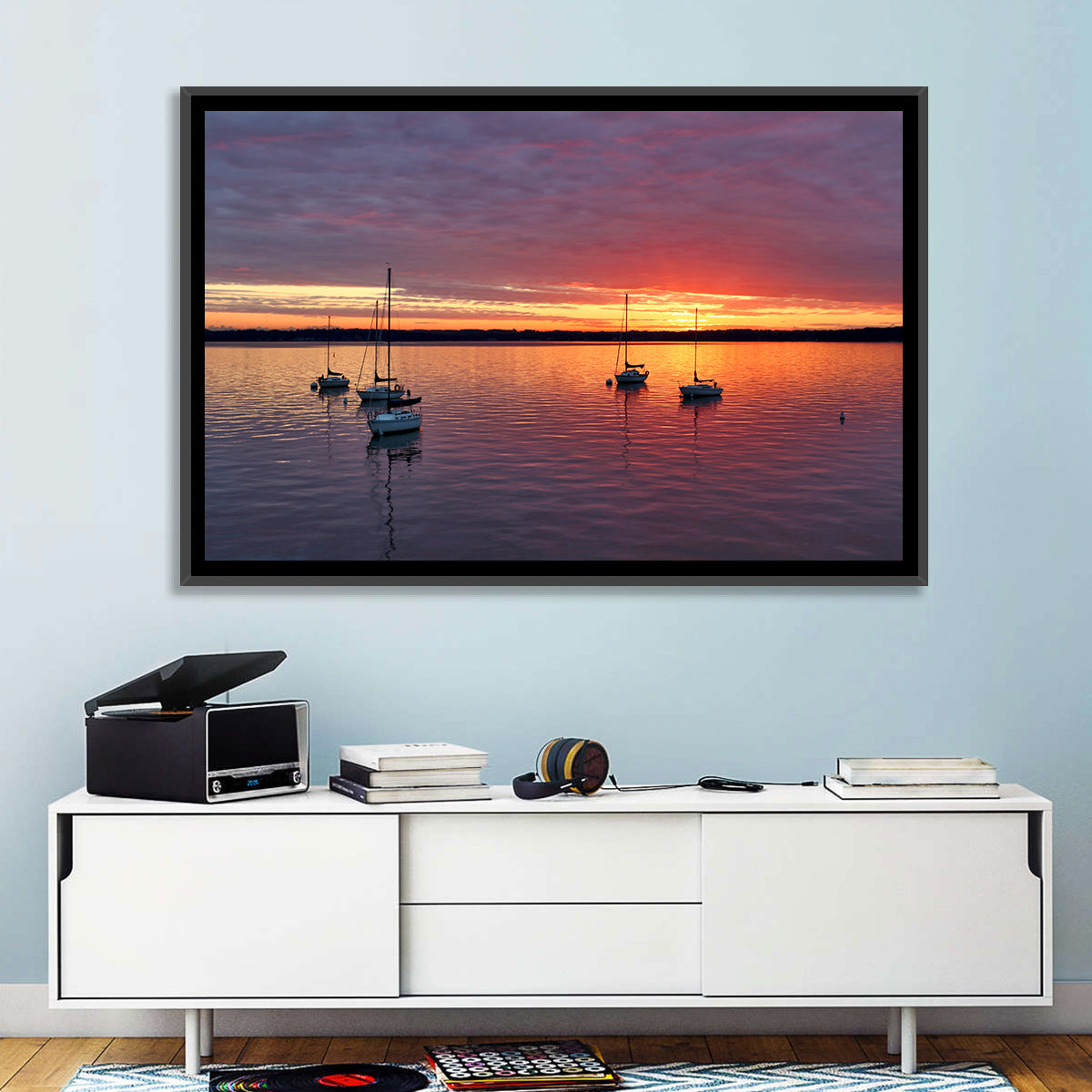 Lake Mendota Sunset Wall Art
