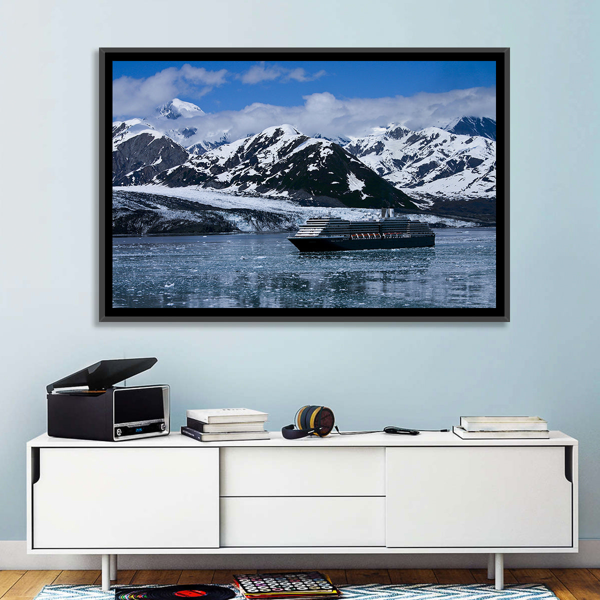 Cruise Ship Yakutat Bay Wall Art