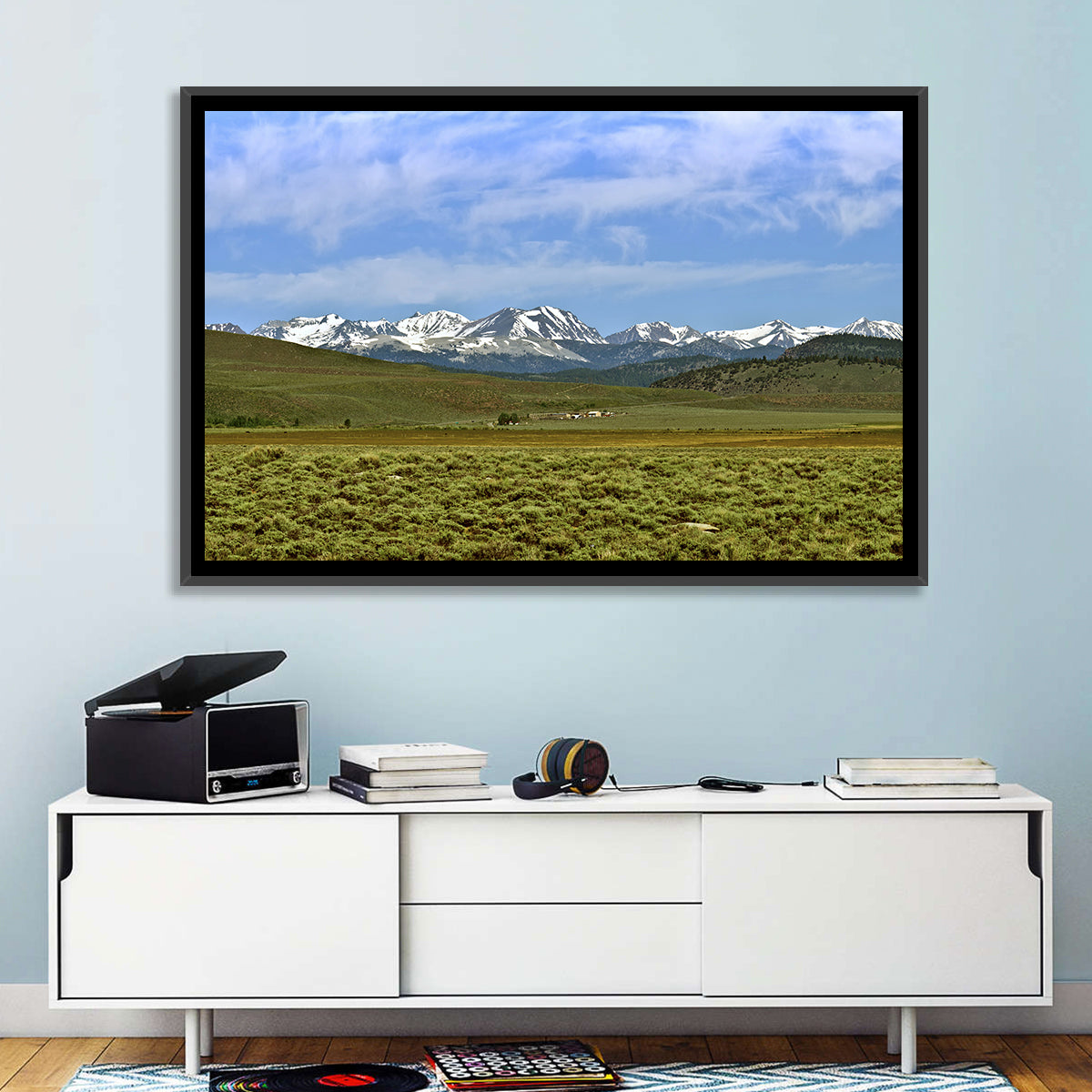 Sierra Nevada Mountain Range Wall Art