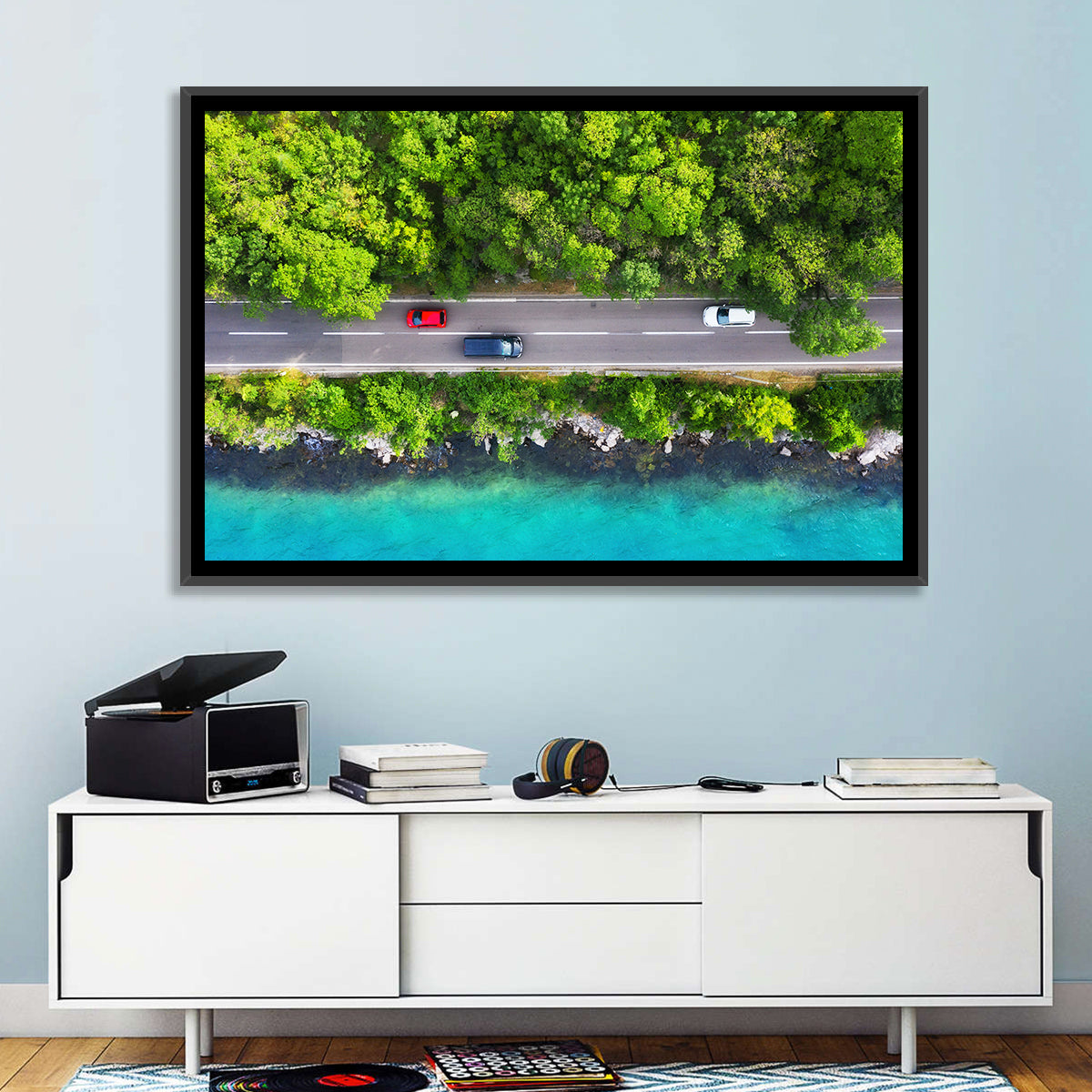 Sea Coast Highway Wall Art