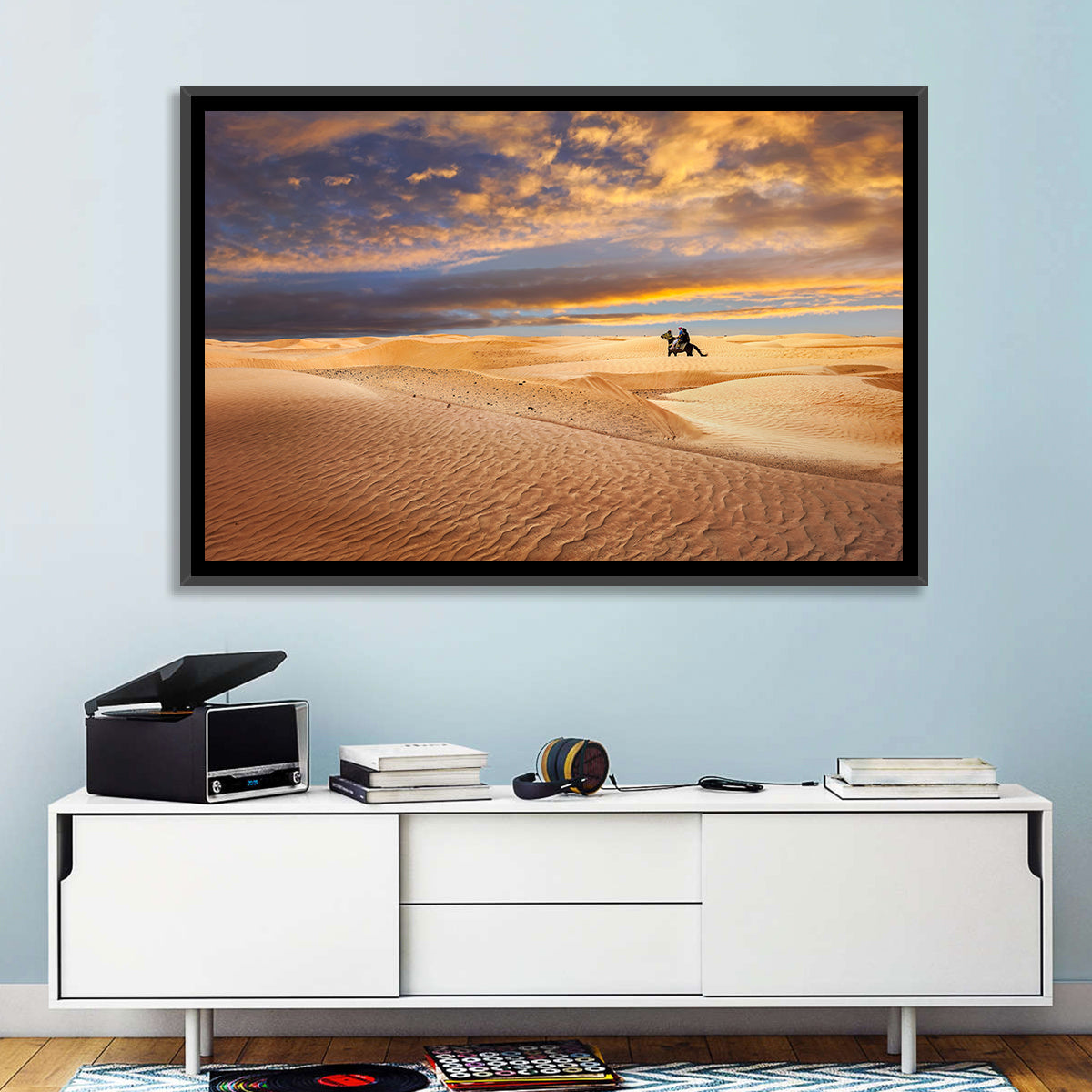 Sahara Desert Rider Wall Art