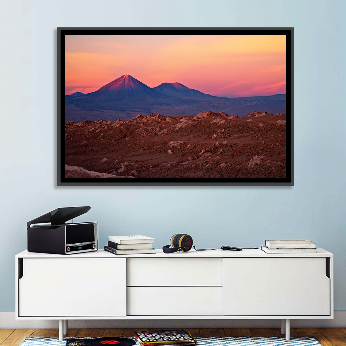 Valle de la Luna Volcanoes Wall Art