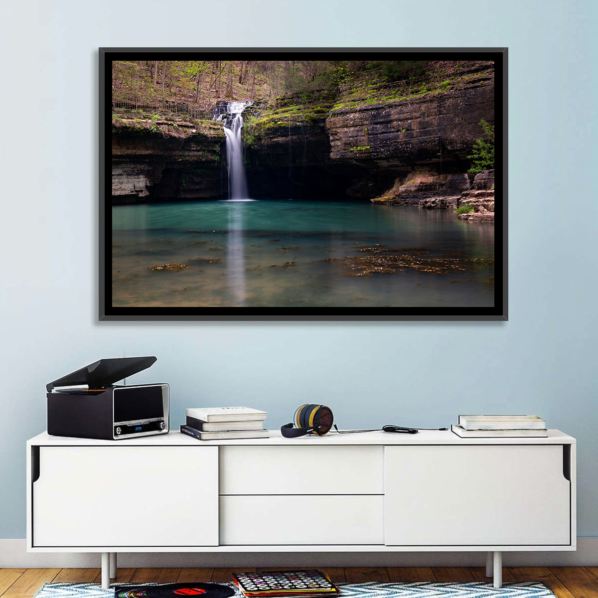Ozarks Waterfall Wall Art