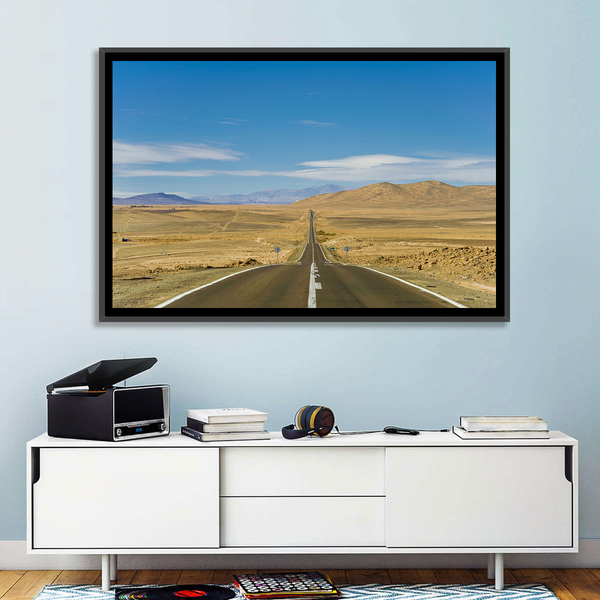 Atacama Desert Road Wall Art