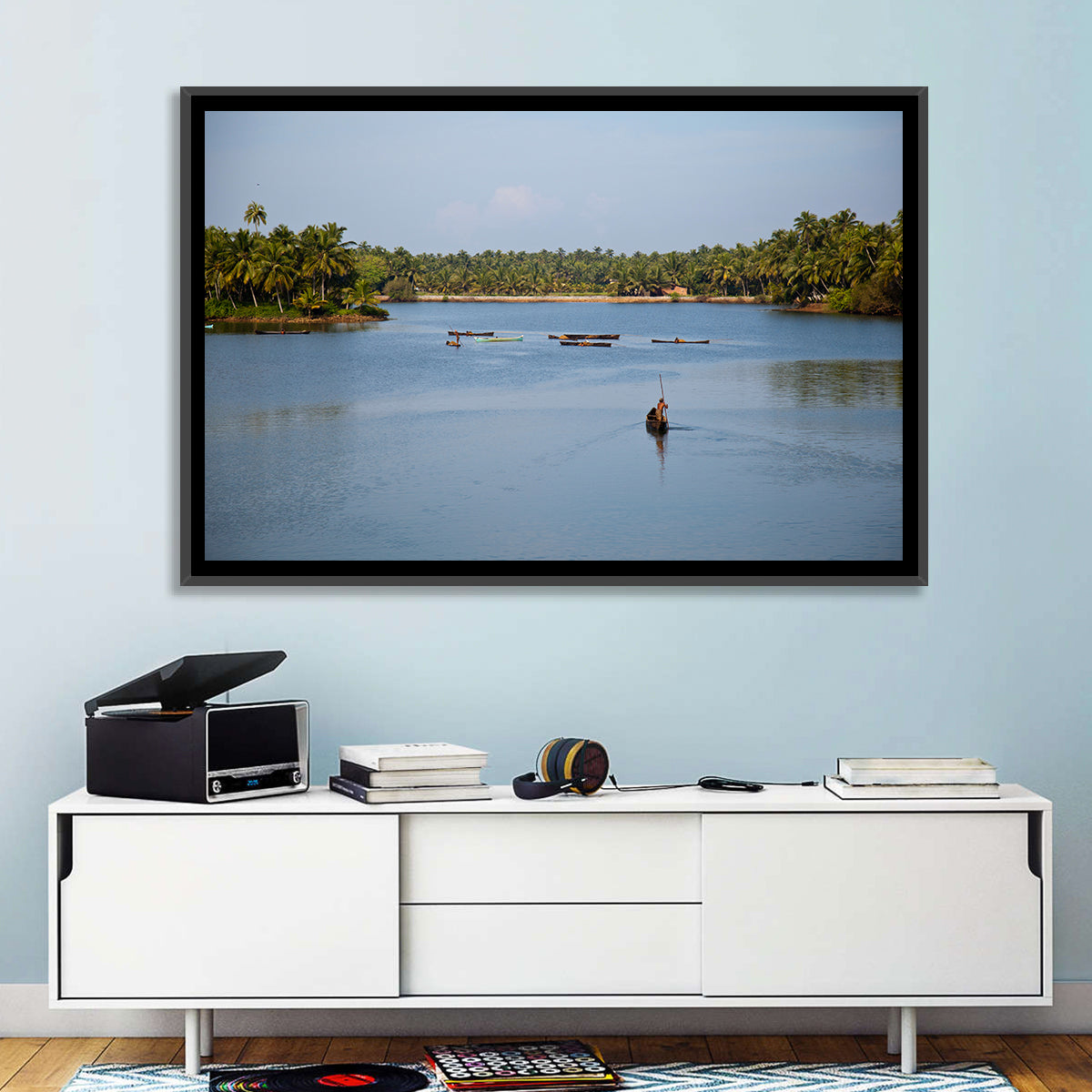 Lake in Udupi Karnataka Wall Art