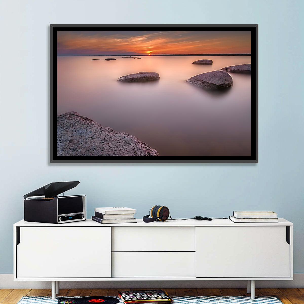 Lake Peipsi Sunset Wall Art