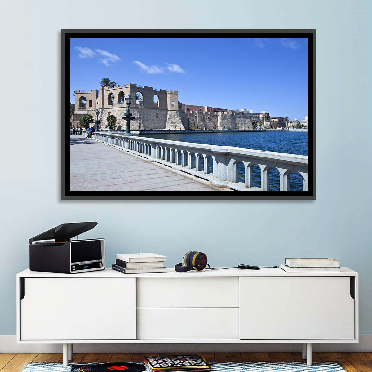 Red Fort Tripoil Wall Art