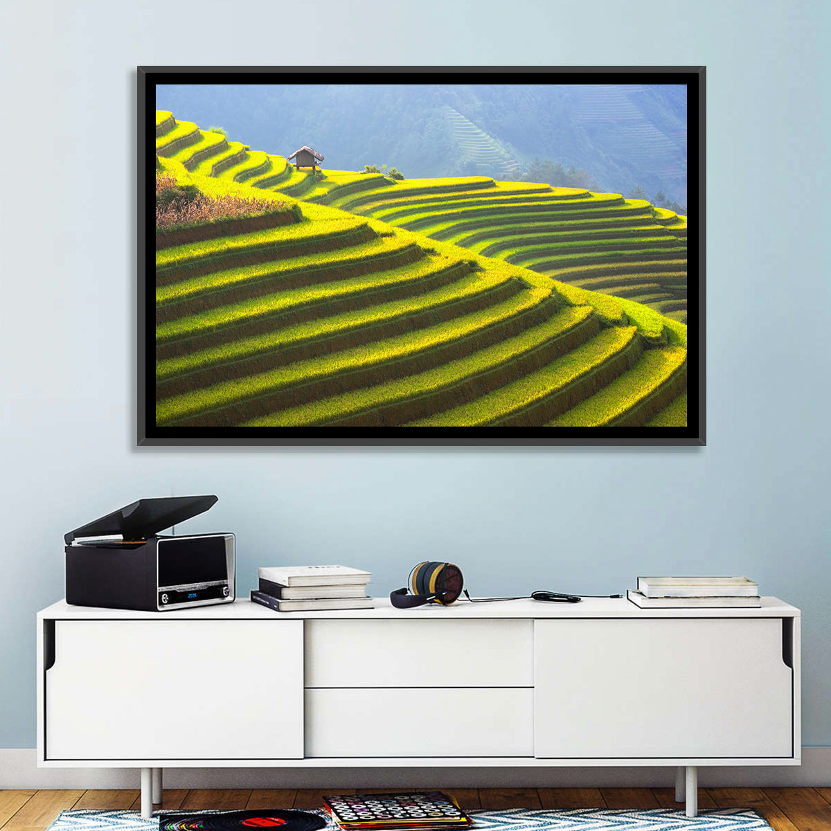 Rice Terrace Vietnam Wall Art