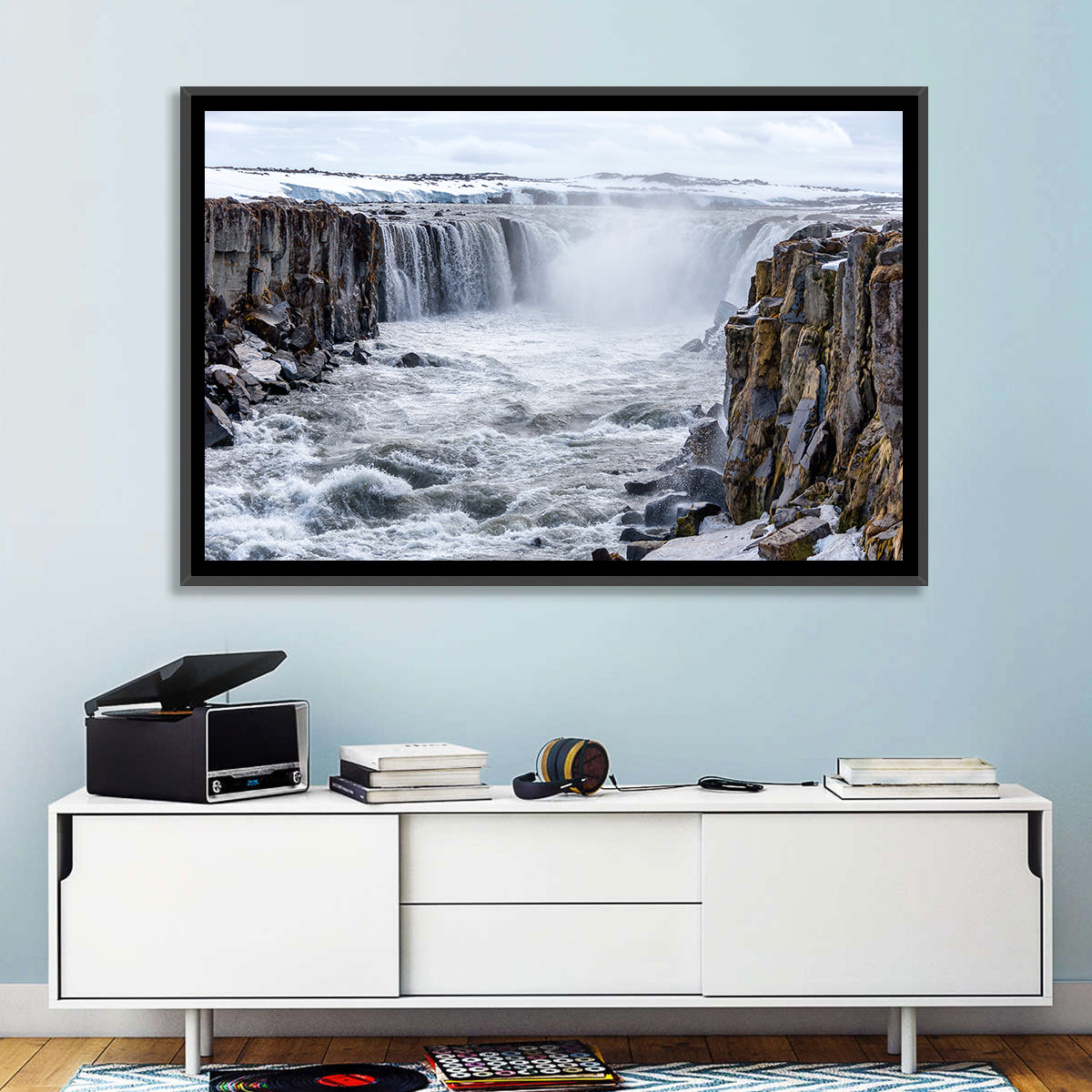 Selfoss Waterfall Wall Art