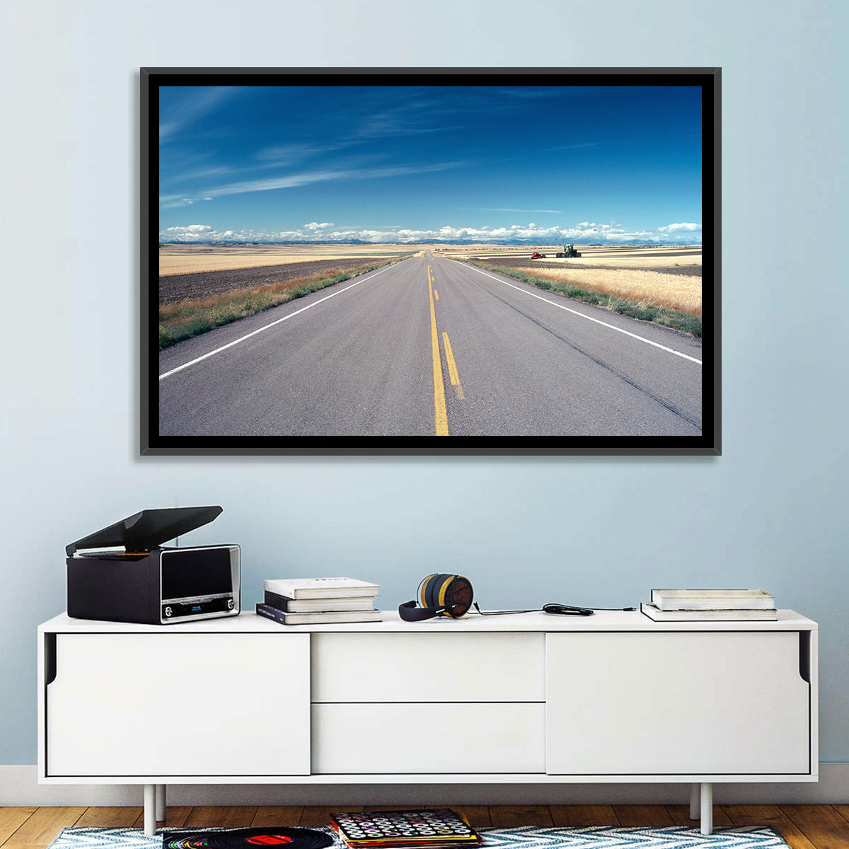 Infinite Road Montana Wall Art