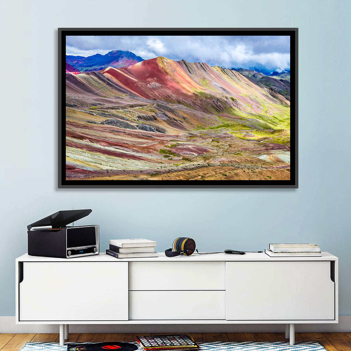Vinicunca Rainbow Mountain Wall Art