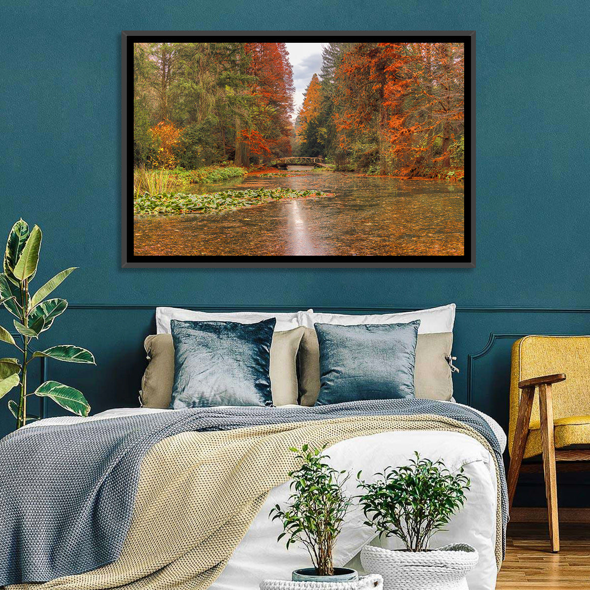 Simeria Arboretum Lake Wall Art