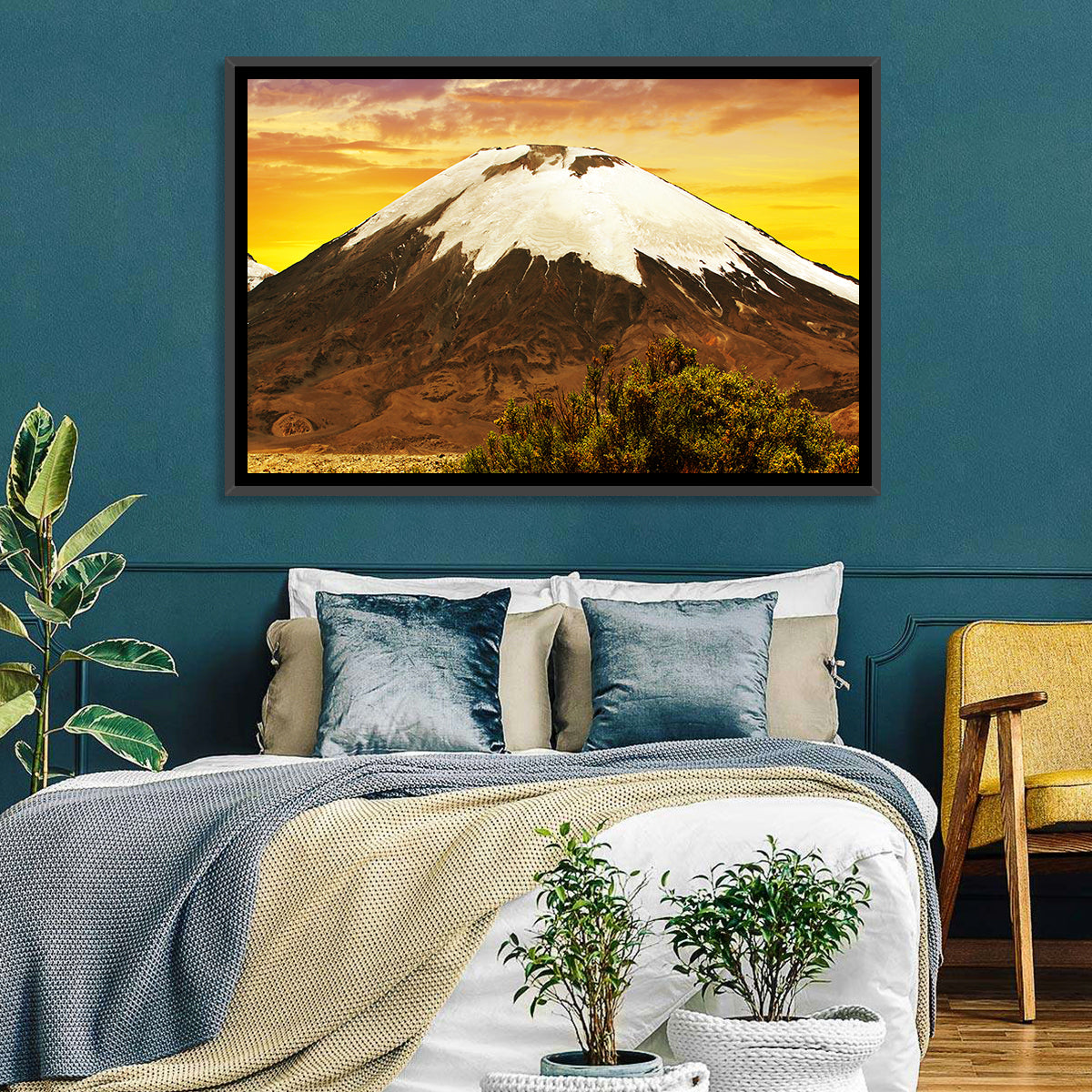 Parinacota Volcano Wall Art