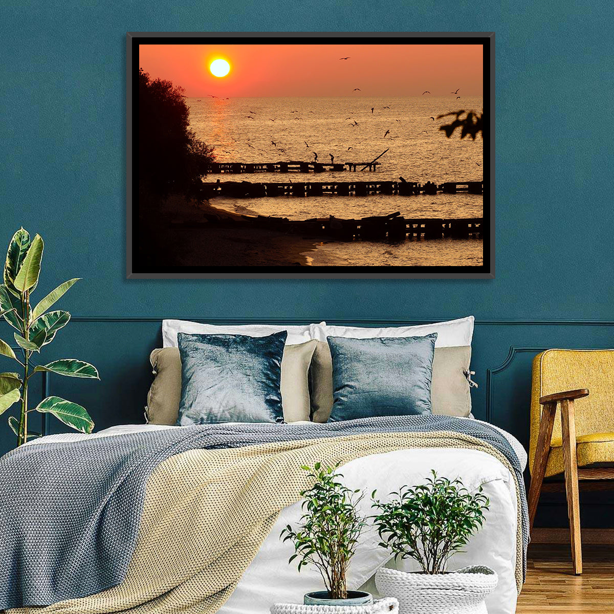 Lake Erie Sunset Wall Art