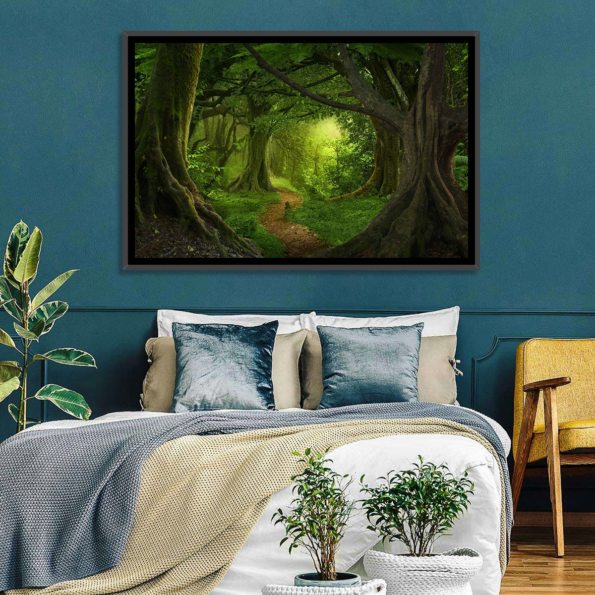 Tropical Forest Path Wall Art