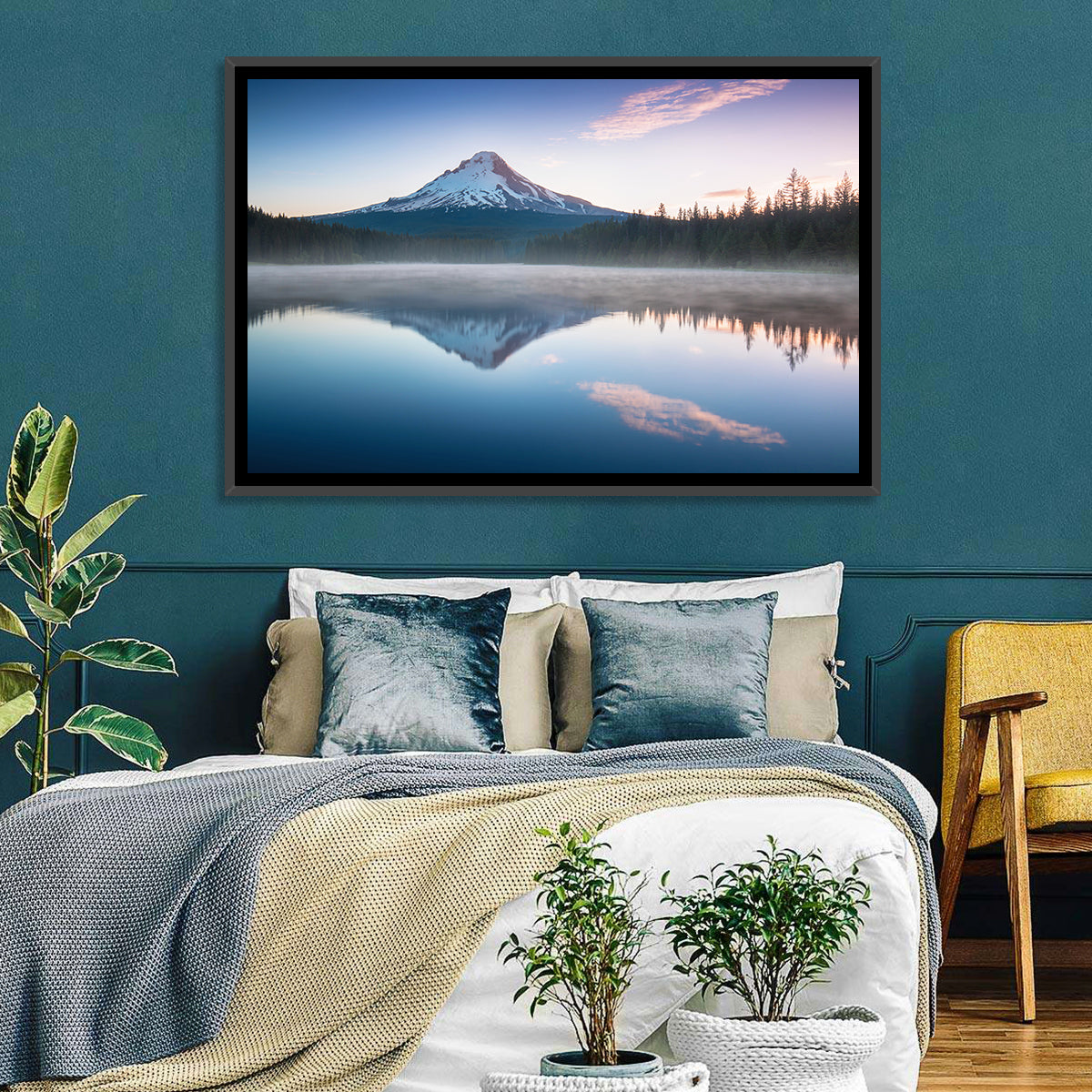 Mt Hood & Trillium Lake Wall Art