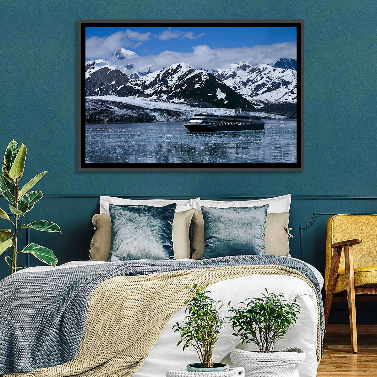 Cruise Ship Yakutat Bay Wall Art