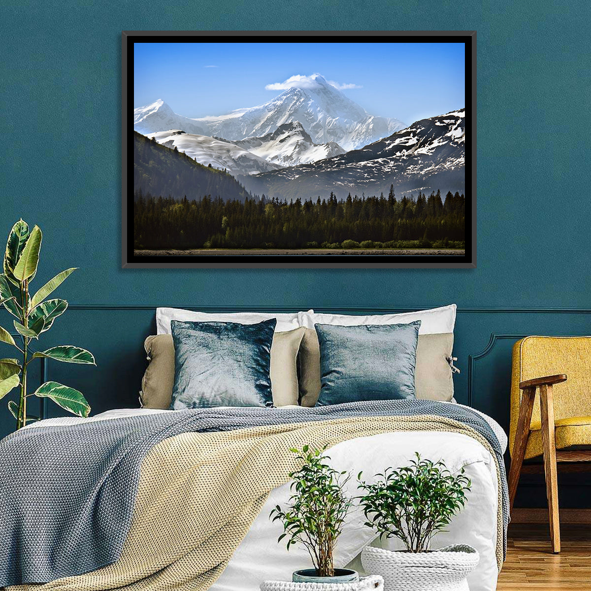 Glacier Bay National Park Mountains Wall Art
