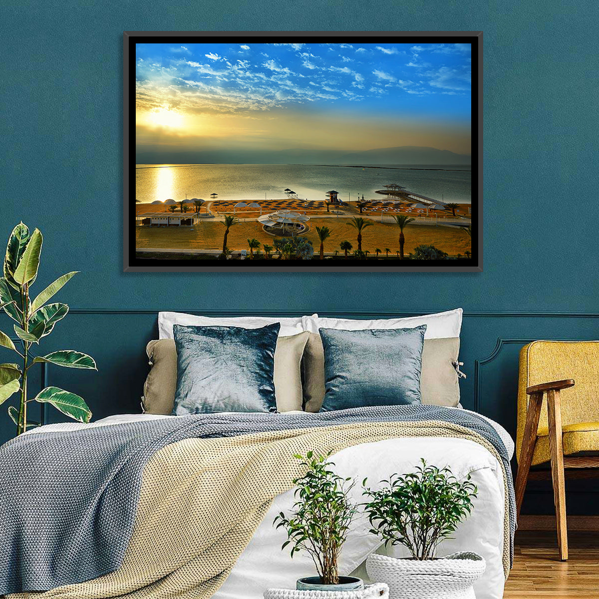 Dead Sea Sunset Wall Art
