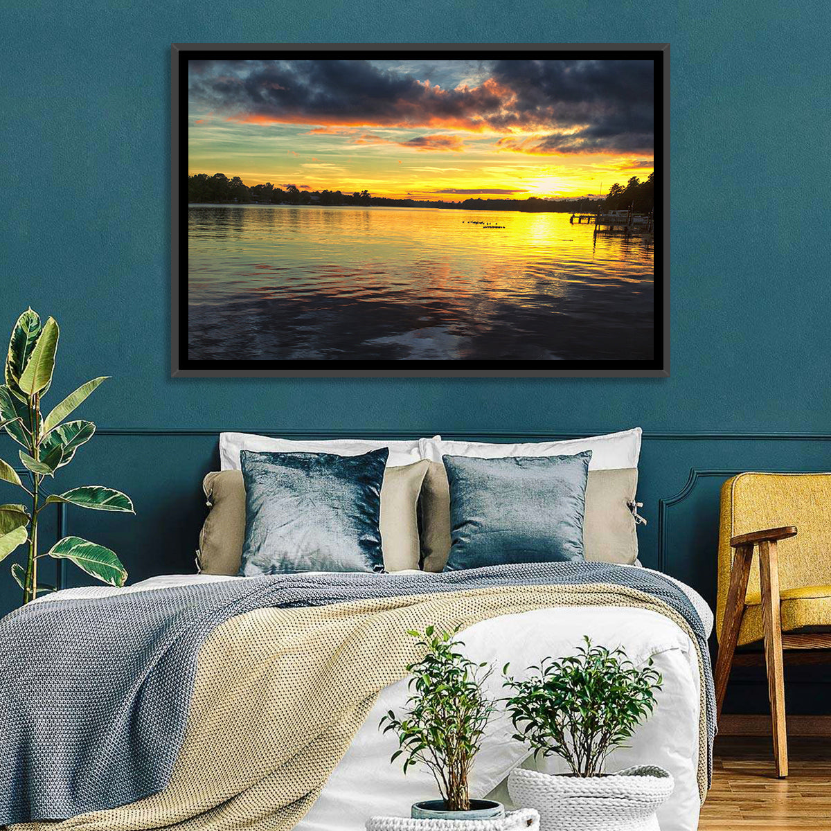 Lake Marion Sunset Wall Art