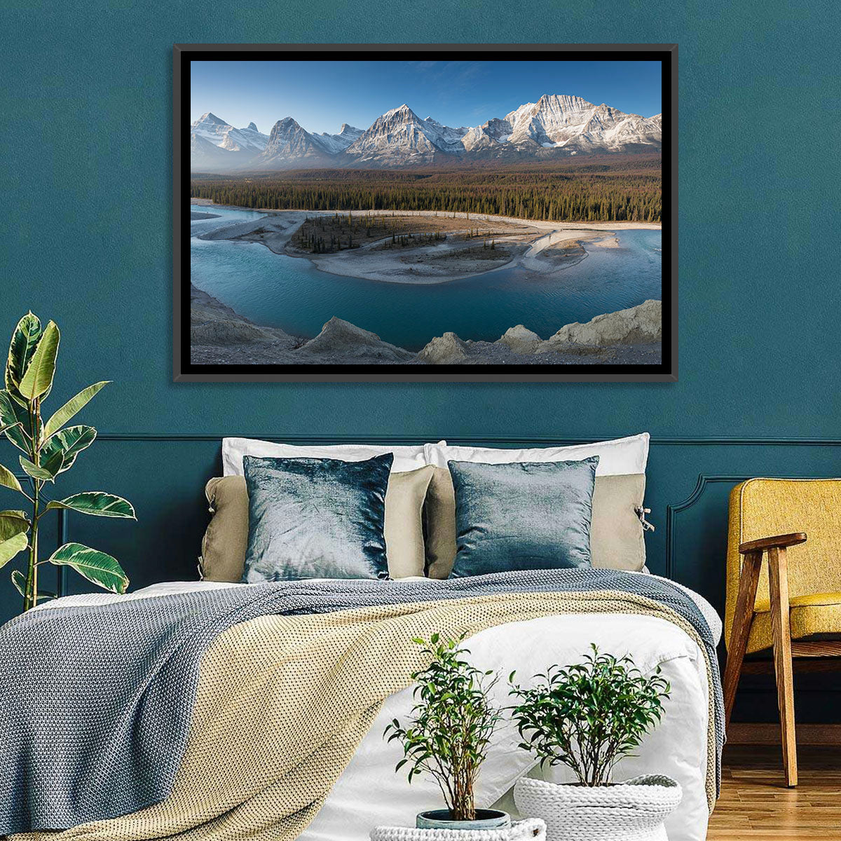 River in Jasper National Park Wall Art