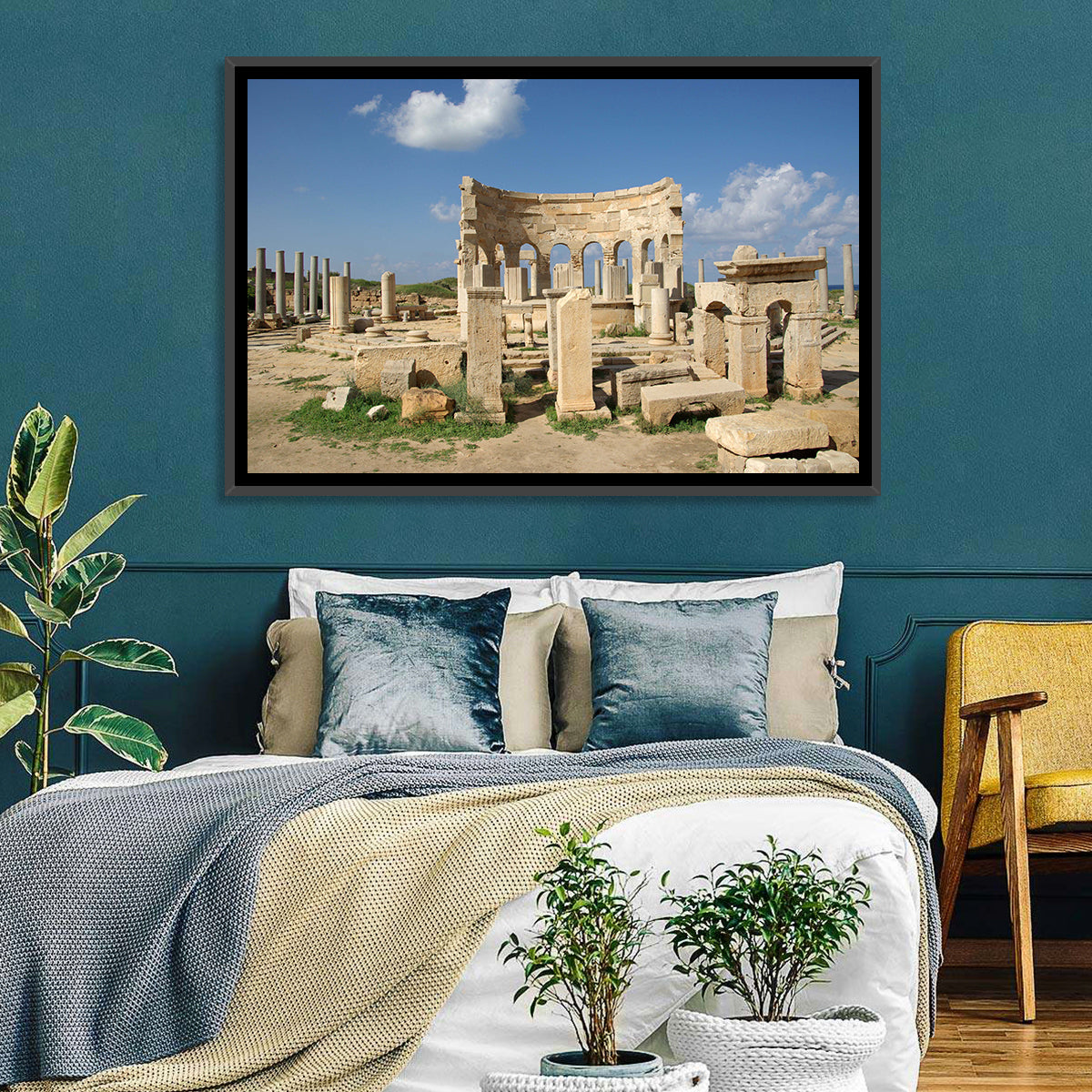 Roman Ruins Of Leptis Magna Wall Art