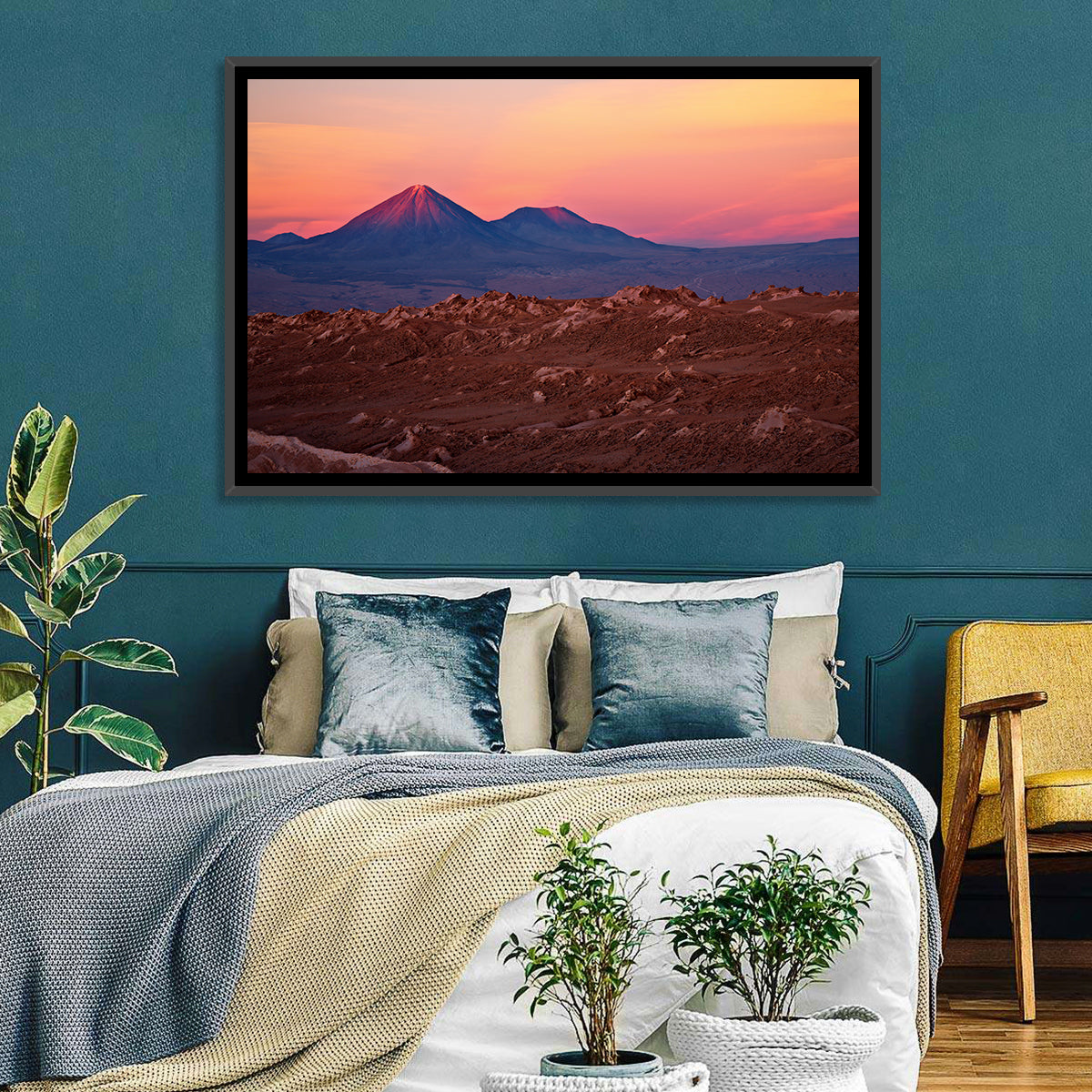 Valle de la Luna Volcanoes Wall Art