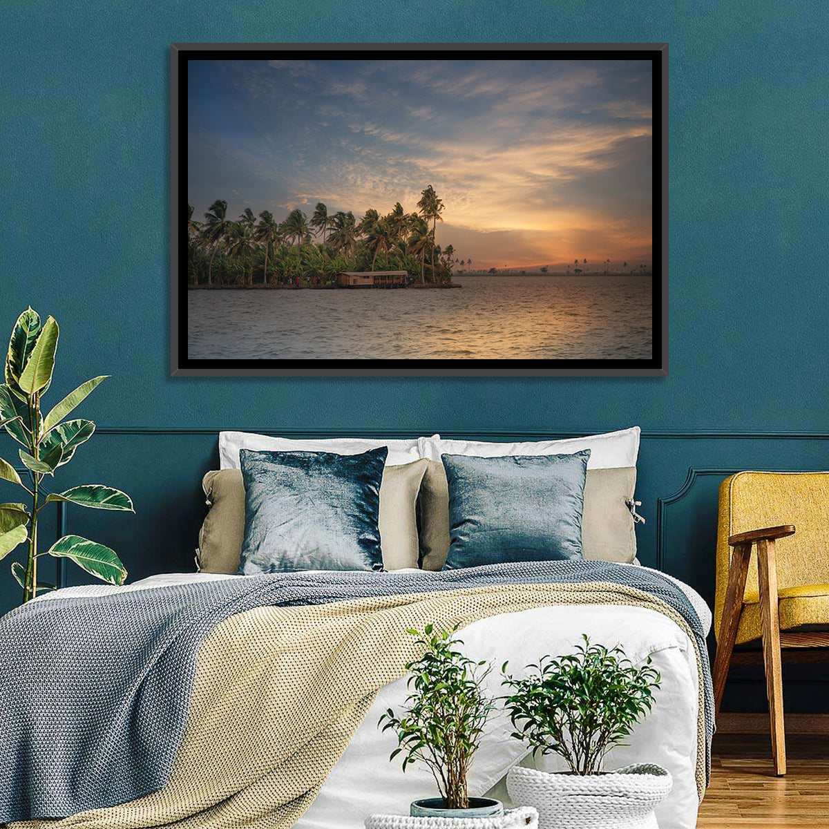 Vembanad Lake Kerala Wall Art