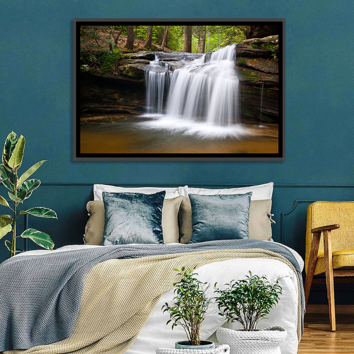 Table Rock State Park Waterfall Wall Art
