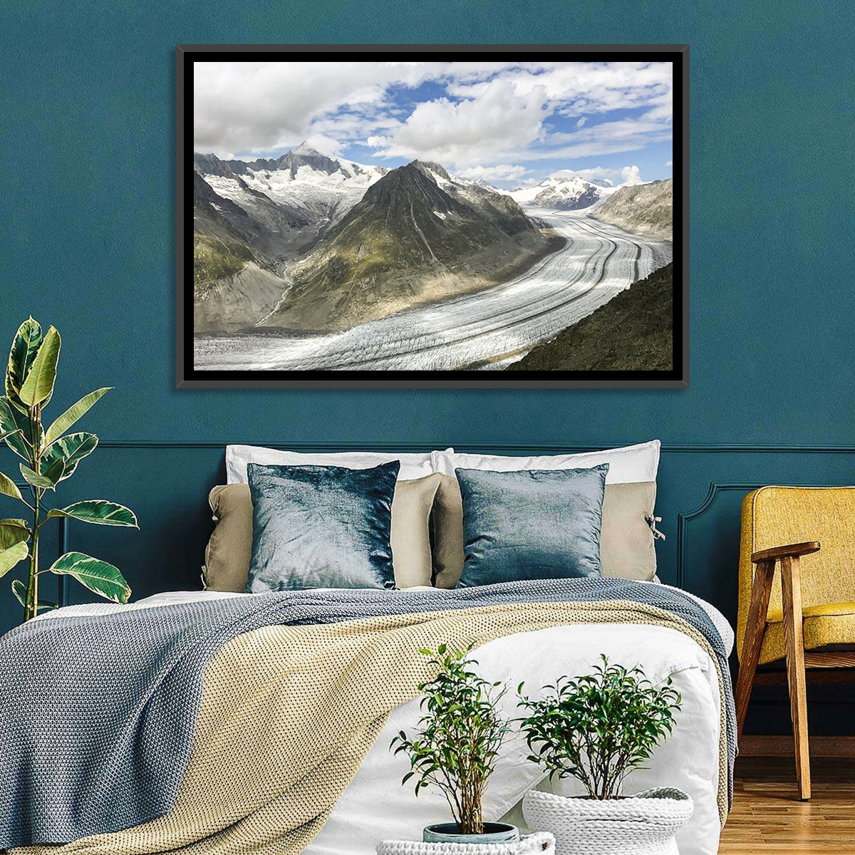 Aletsch Glacier Wall Art