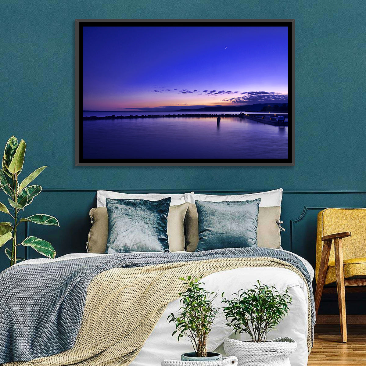 Lake Balaton Sunset Wall Art