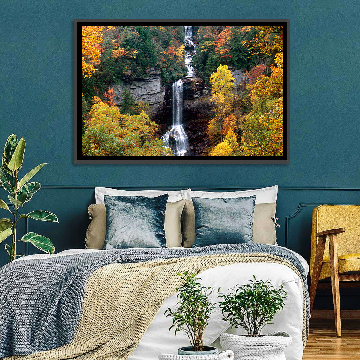 Raven Cliff Waterfall Wall Art