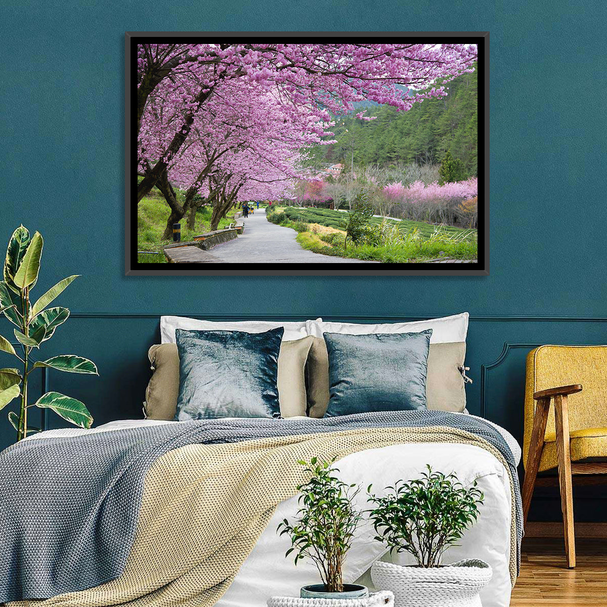 Sakura Garden Taiwan Wall Art