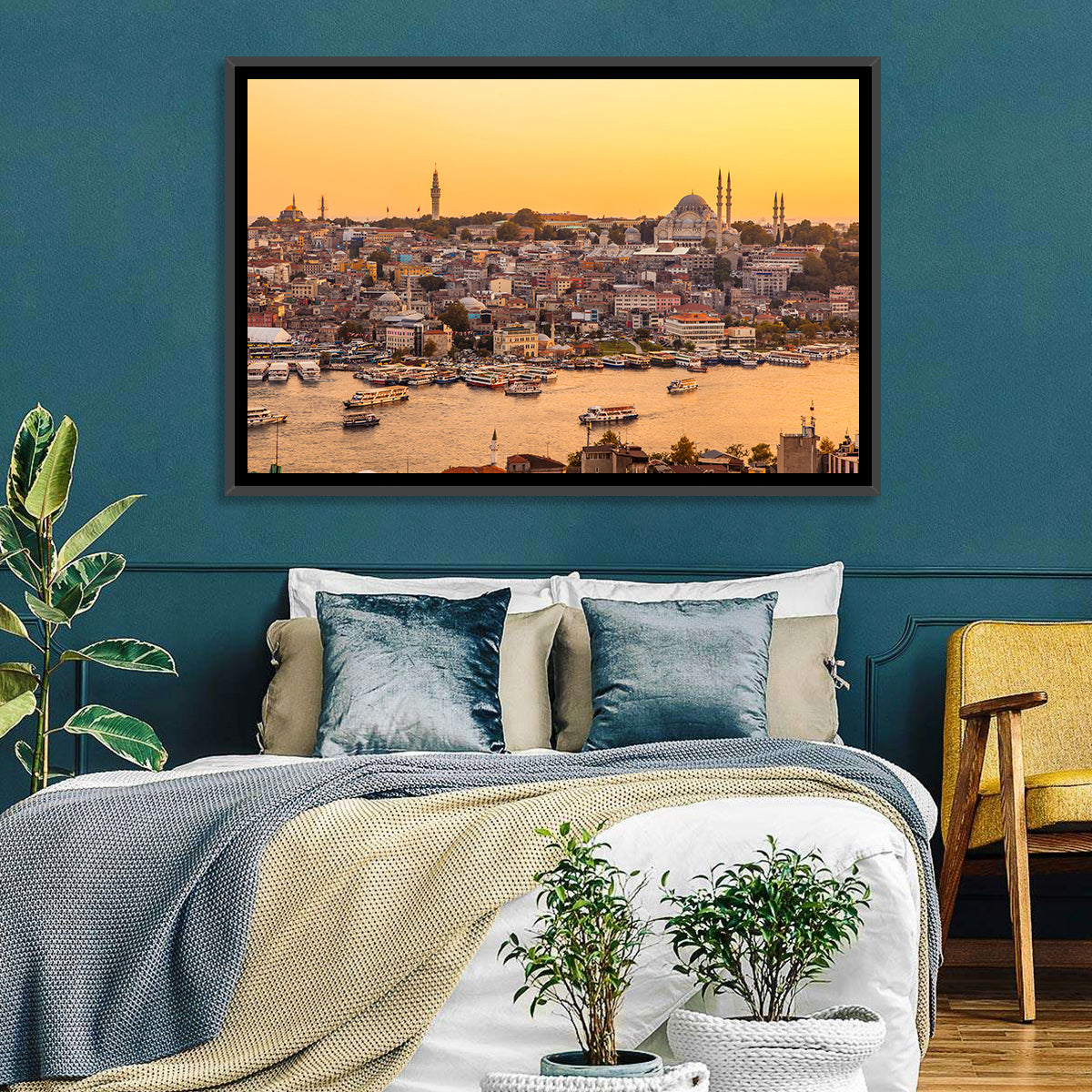 Golden Horn Bay Wall Art