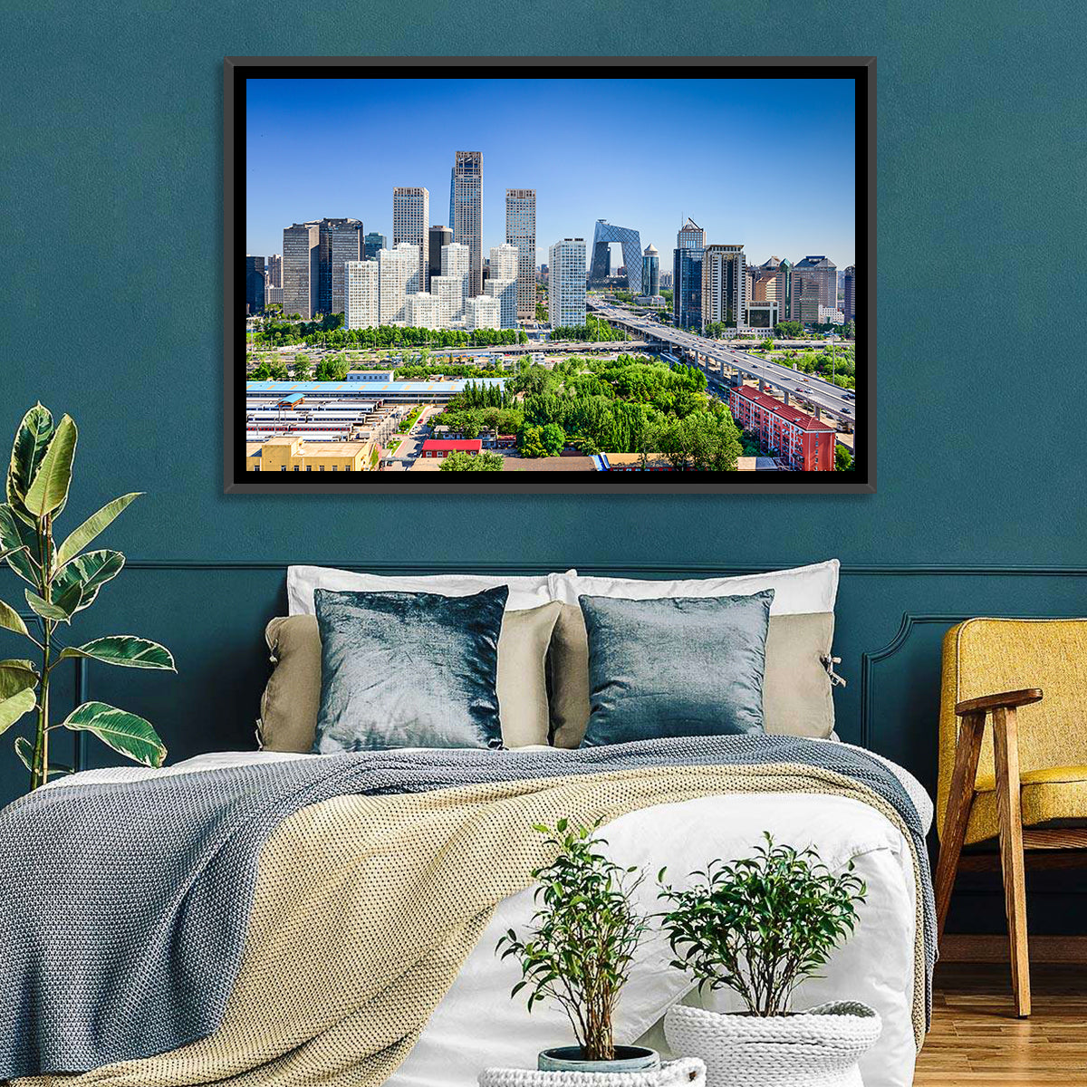 Beijing Financial District Wall Art