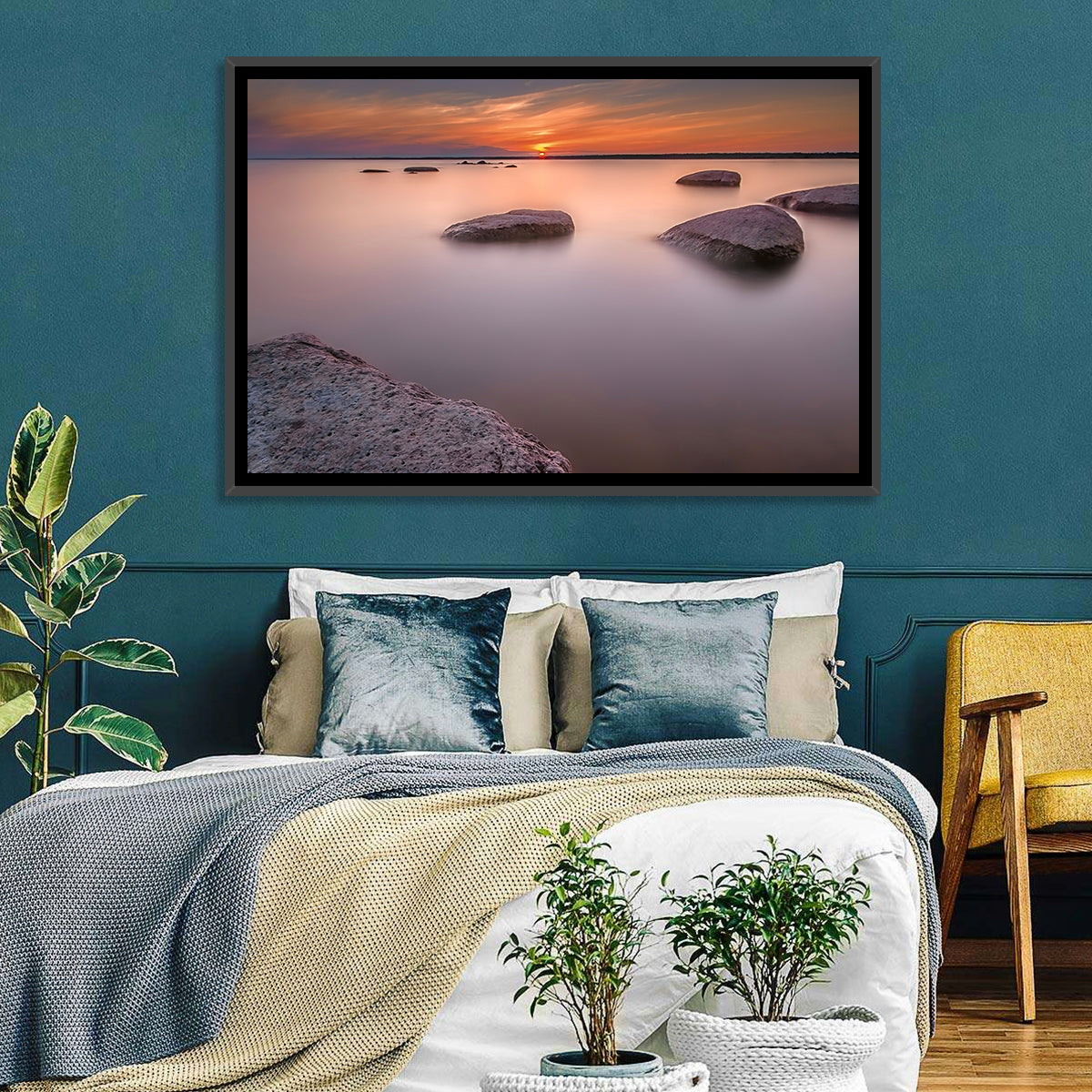 Lake Peipsi Sunset Wall Art