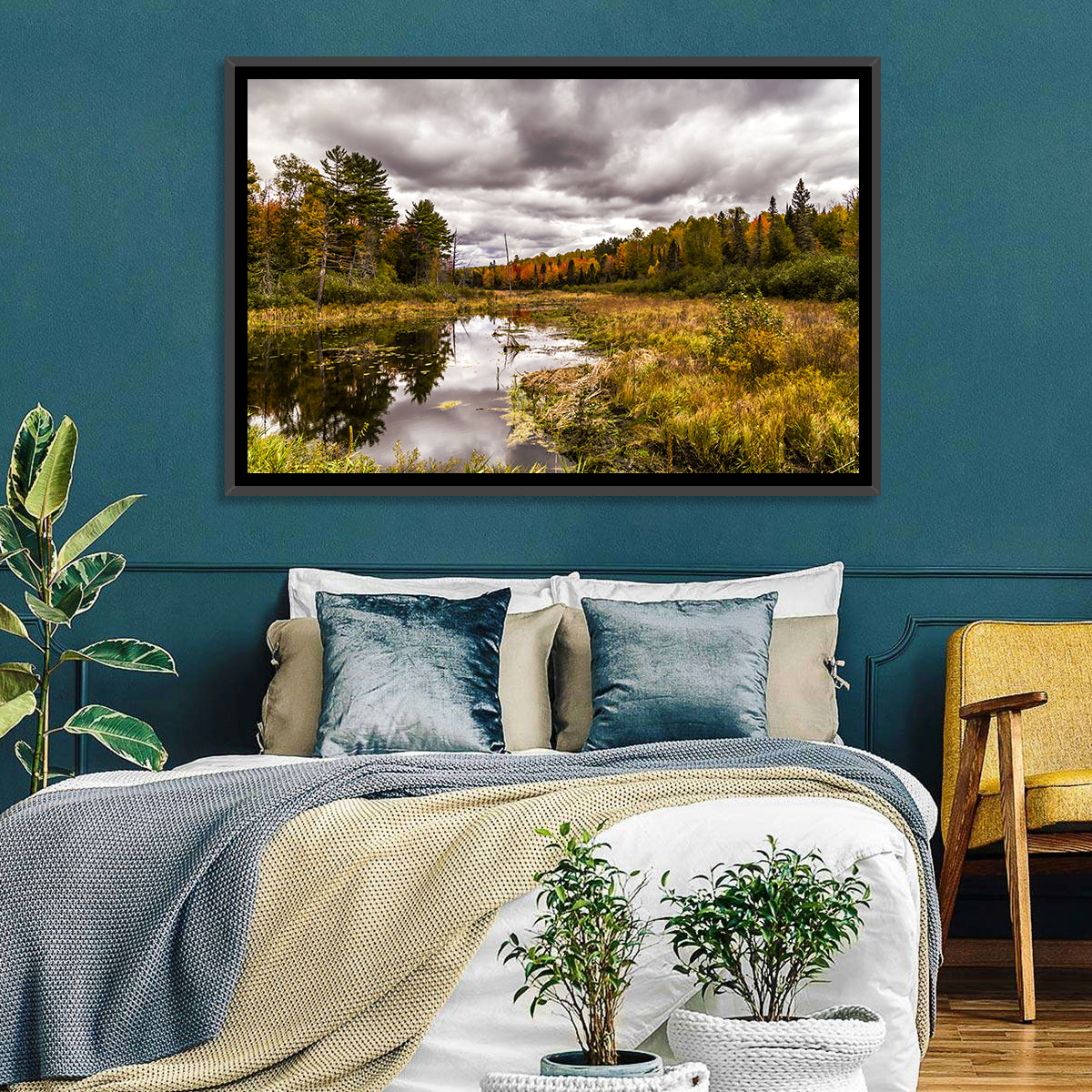 Michigan Fall Season Wall Art
