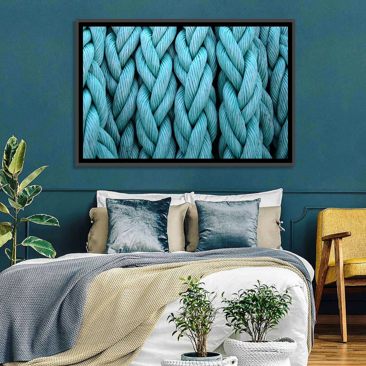 Ropes Abstract Wall Art
