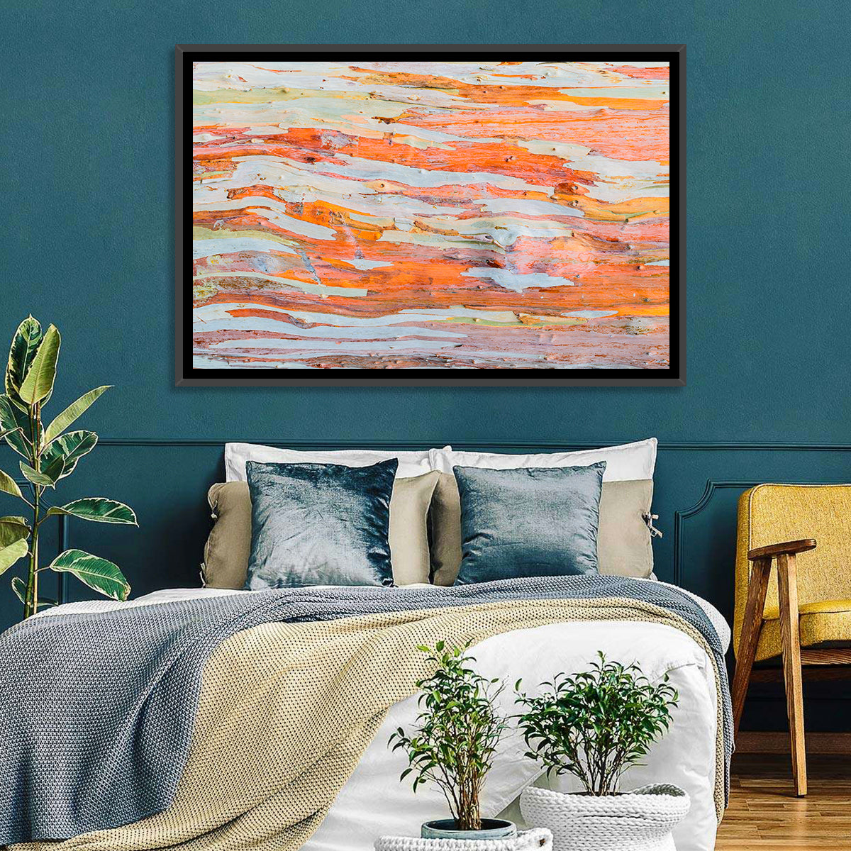 Eucalyptus Tree Abstract Wall Art