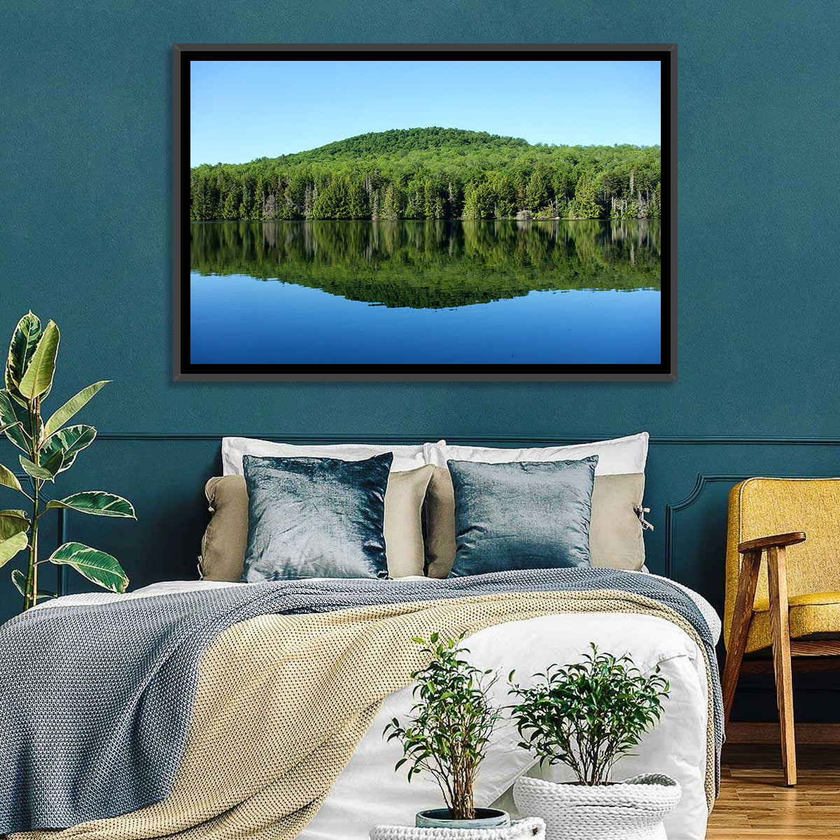Mountain Lake Vermont Wall Art