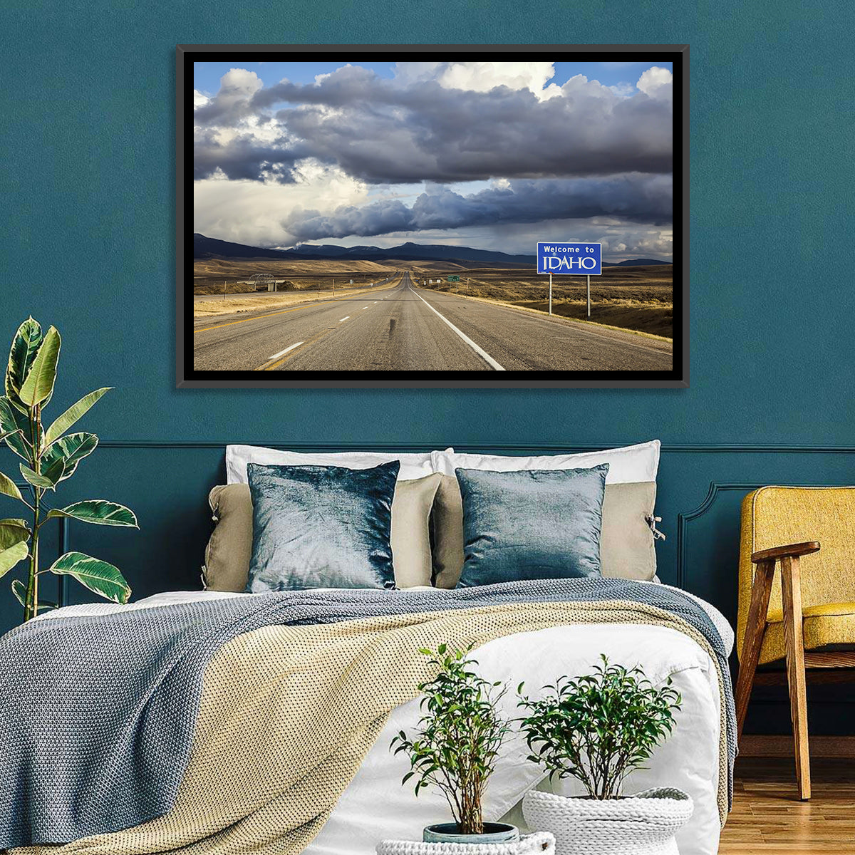 Idaho Highway Wall Art