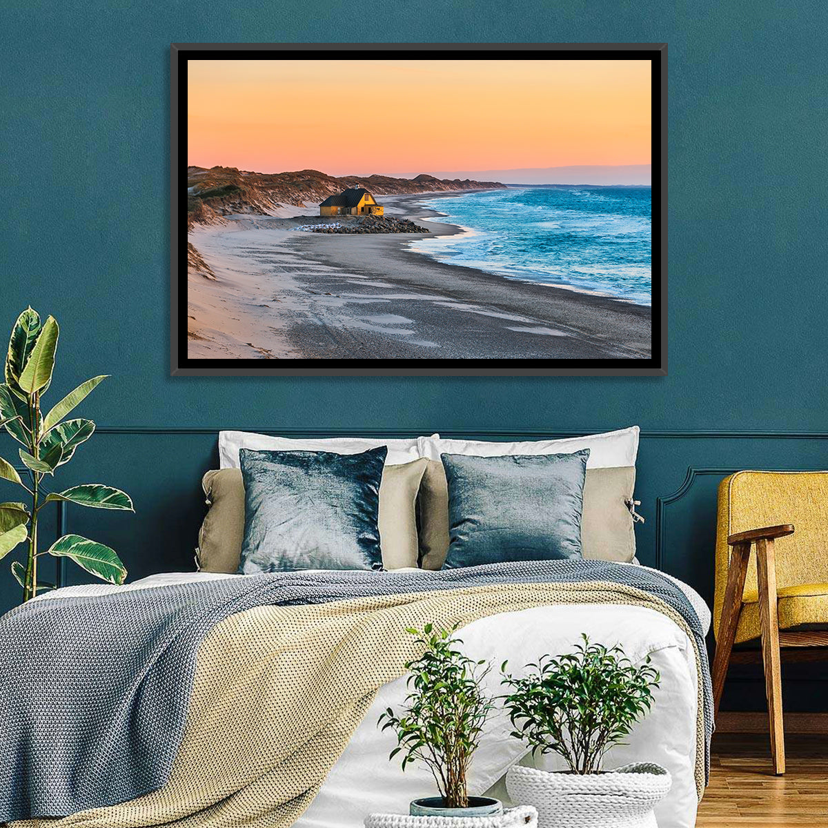 Gammel Skagen Beach Wall Art