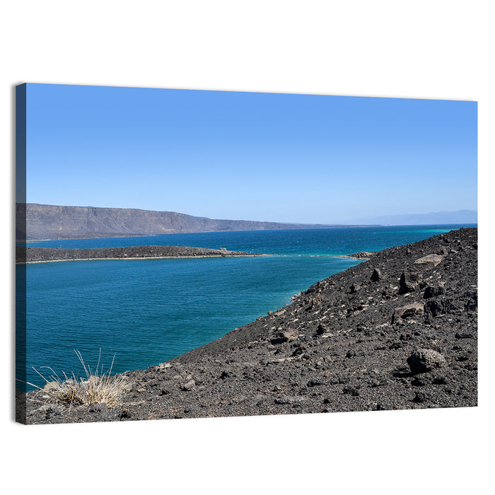 Ghoubet Beach, Djibouti Wall Art as a canvas print