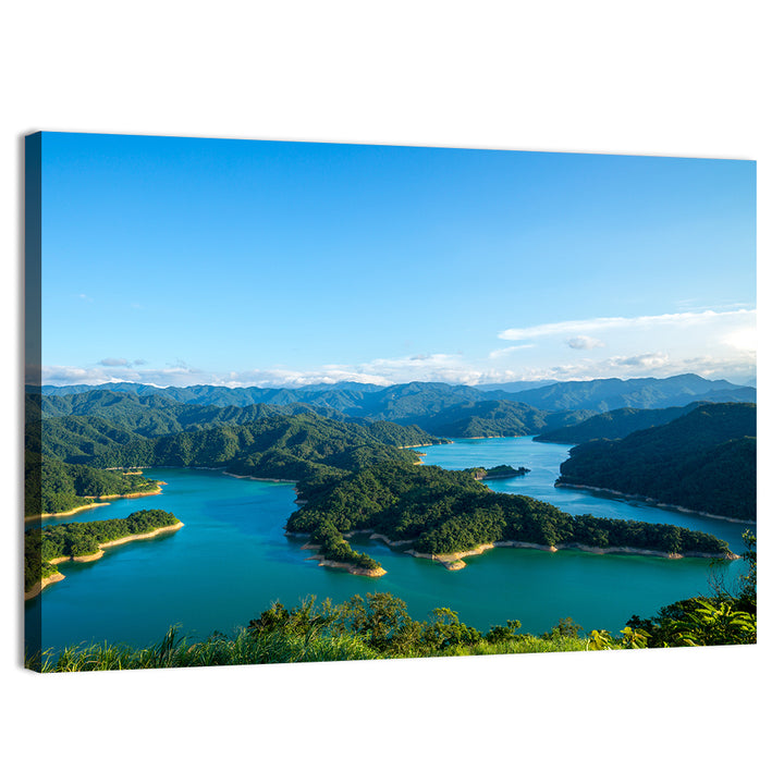 Emerald Qiandao Lake Wall Art