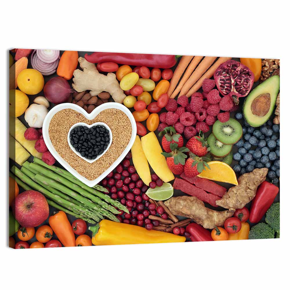 Healthy Super Food Wall Art